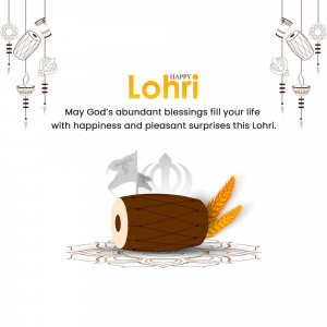 Happy Lohri hd images poster banner status and hd photos